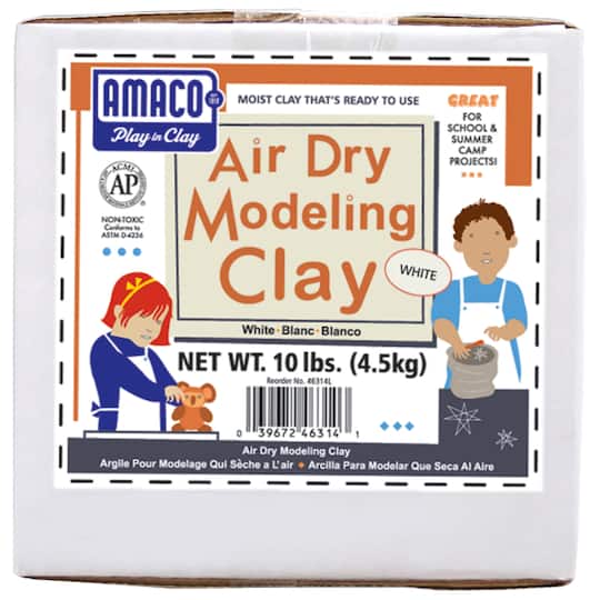 10lb. Amaco Air Dry Modeling Clay